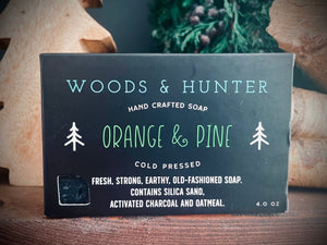 Orange And Pine Cold Pressed Soap