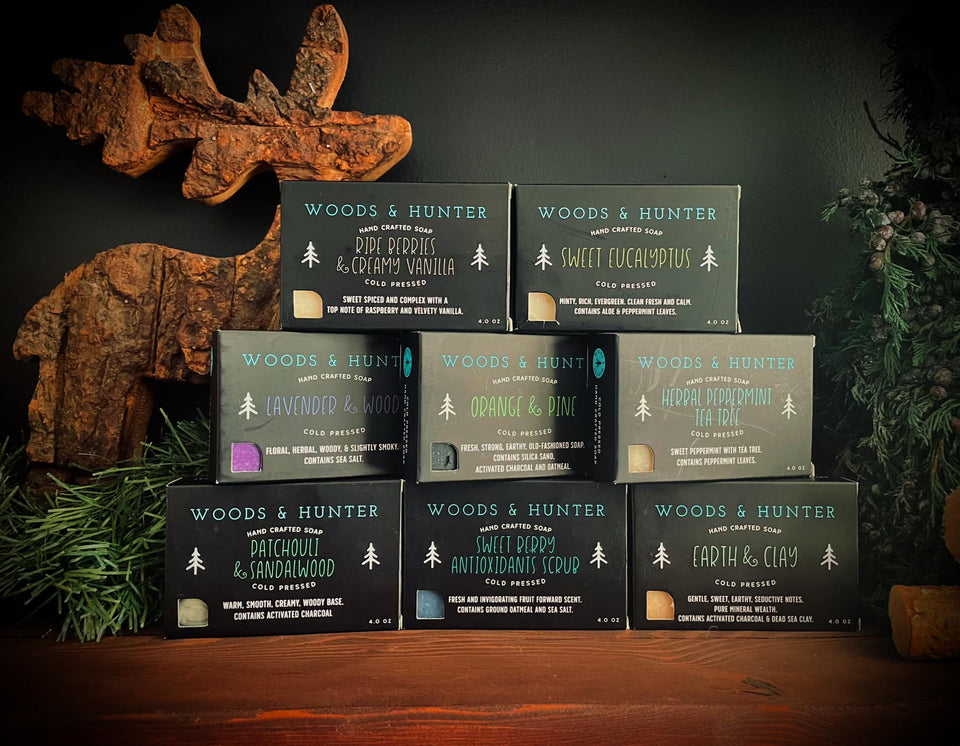 Woods and Hunter Bar Soap
