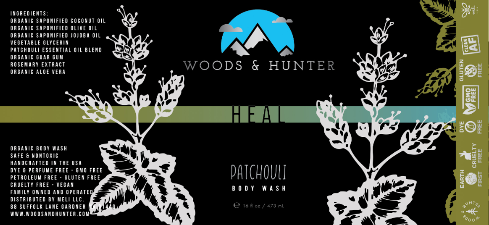 Heal - Patchouli Body Wash