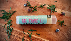 Woods & Hunter USDA Organic Mint Eucalyptus Tree Lip Balm