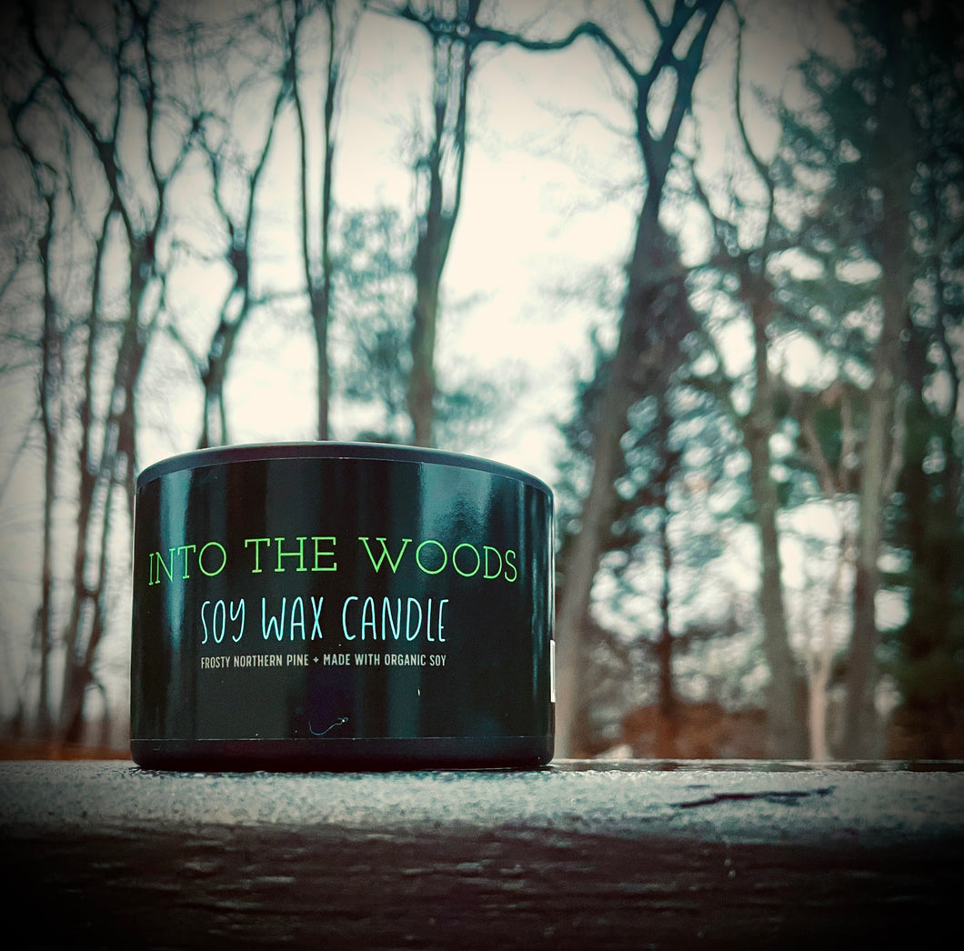 Into The Woods 100% Organic Soy Candle