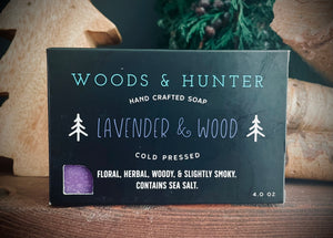 Lavender & Wood Cold Pressed Soap
